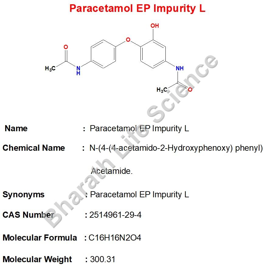 Paracetamol EP Impurity L